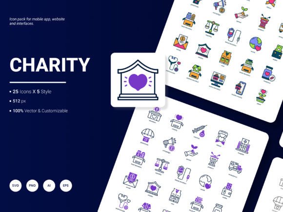 Charity Icon Pack: Your Toolkit for Visual Storytelling