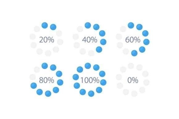 Mastering Progress: A Guide to the Circle Dot Infographic Chart Design Set