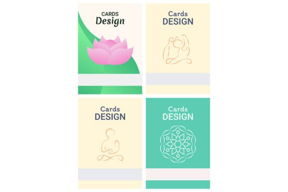 Meditation Vector Card Design Templates: A Practical Resource for Modern Creatives