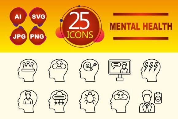 Mental Health Icons: Visual Tools for a Crucial Conversation