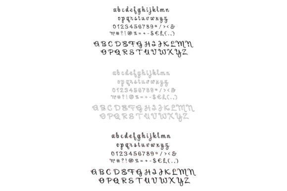 The Handwritten Script Alphabet Bundle in Modern Design Work