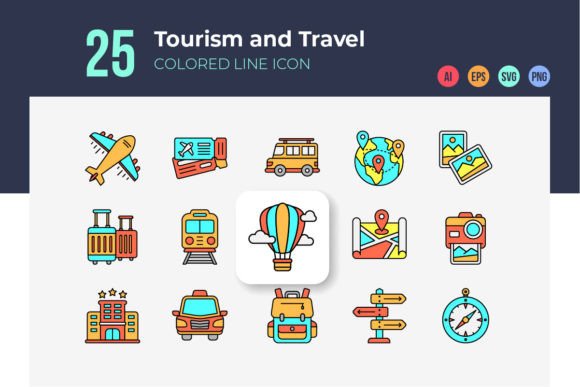 The Strategic Advantage of Scalable, Clean Icon Design in Modern Tourism Communication