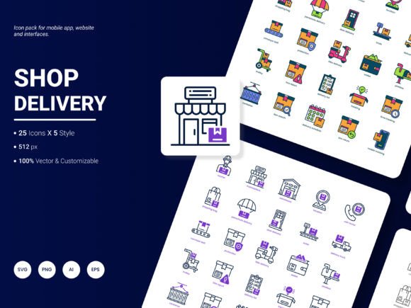 Why Every E-Commerce Design Needs a Shop Delivery Icon Pack